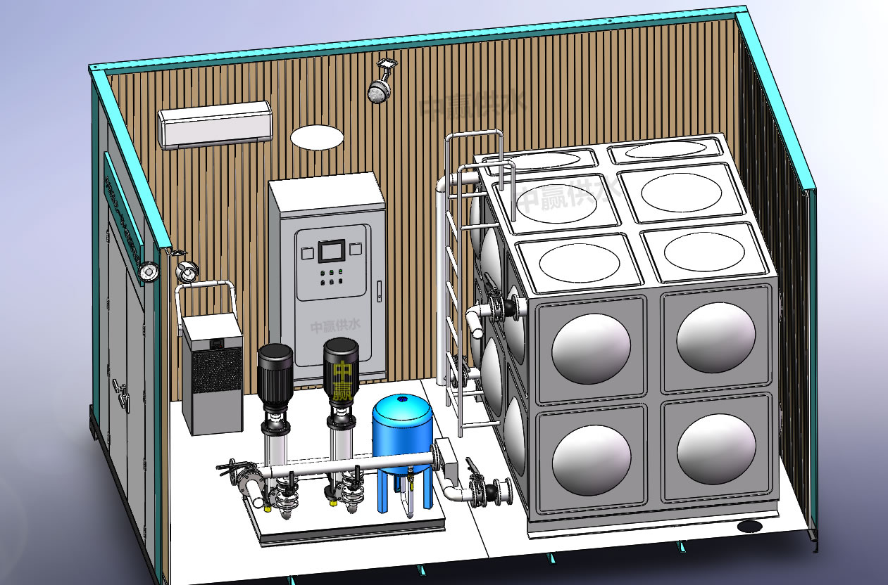 長沙自來水二次加壓泵站廠家集成更多傳感器和數據實現智慧化管理