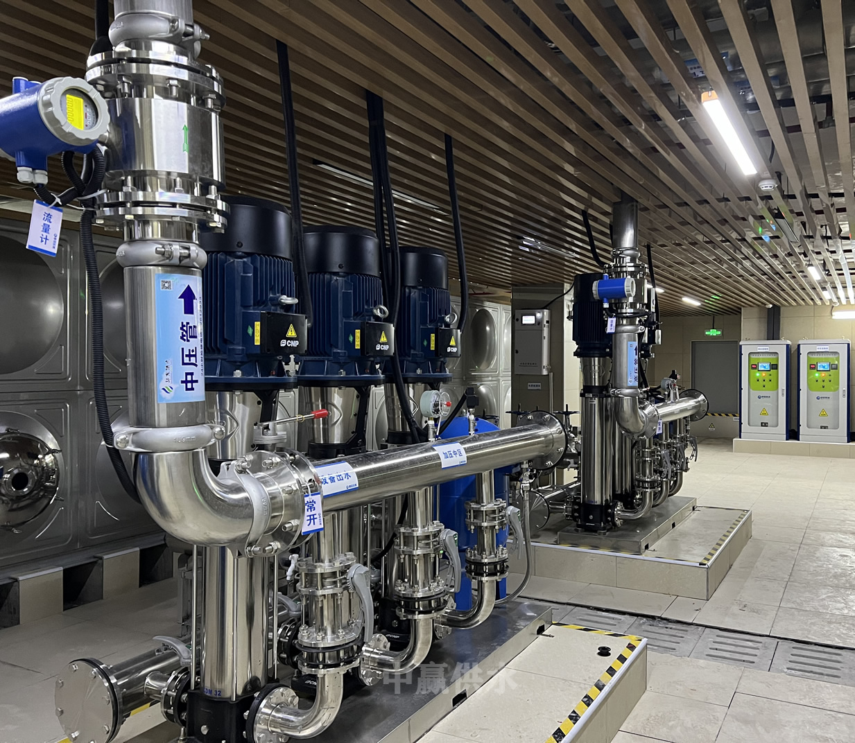 老舊二次供水泵房升級改造 老舊二次供水泵房升級改造